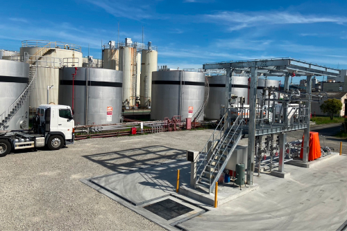 災害時の燃料を保管・配送したい